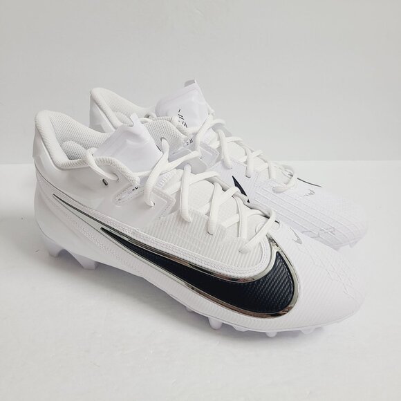 NEW Nike Vapor Edge Elite 2 Carbon Football Cleats FZ4268-100 Size 13 White main image 6